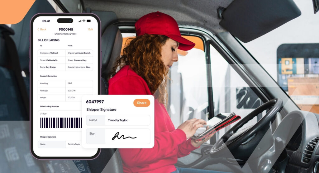 Whats on a bill of lading form for car transport