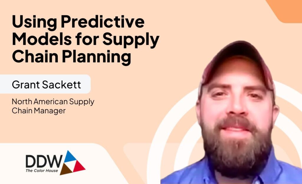 Using Predictive Models for Supply Chain Planning with Grant Sackett