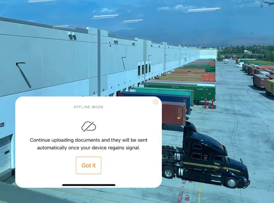 Document capture offline mode