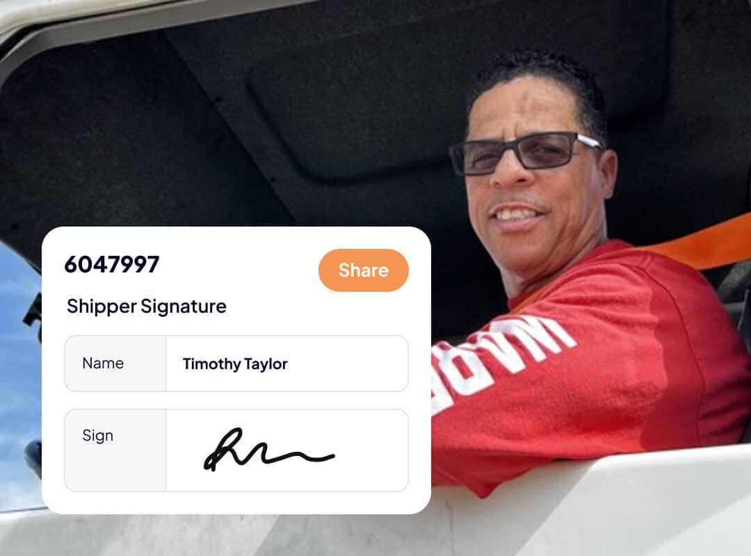 Proof of delivery