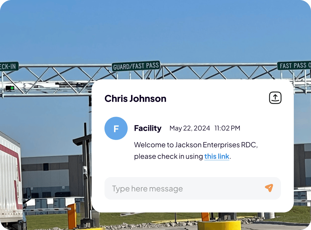 Faster check ins reduced yard congestion