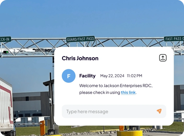 Faster check ins reduced yard congestion