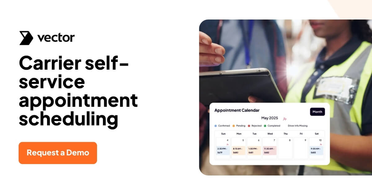 Carrier Appointment Scheduling | Vector